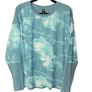 The North Face Women's Plus Dawndream Long-Sleeve Patina Green Size: 1X